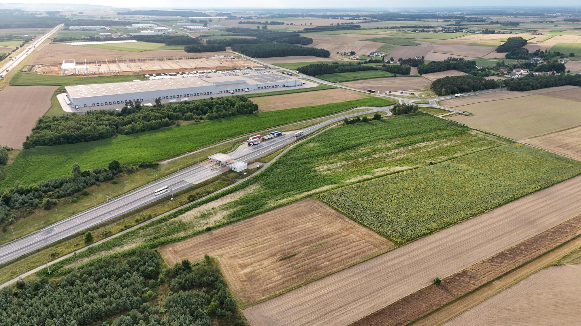 Działka Na sprzedaż działka usługowa przy pętli na autostradę A4